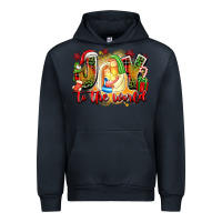 Navy joy to the world Urban Hoodie - texasbilliewilder