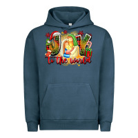 Pigment Midnight Navy joy to the world Urban Hoodie - texasbilliewilder