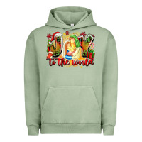 Pigment Oil Green joy to the world Urban Hoodie - texasbilliewilder
