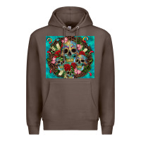 Coffee sugar skulls tumbler 3 Premium Hoodie - CTS Tumbler Store