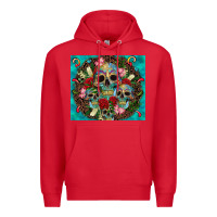 Red sugar skulls tumbler 3 Premium Hoodie - CTS Tumbler Store