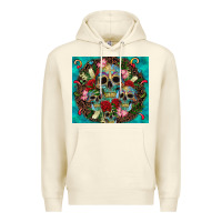 Sandshell sugar skulls tumbler 3 Premium Hoodie - CTS Tumbler Store