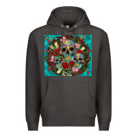 Smoke sugar skulls tumbler 3 Premium Hoodie - CTS Tumbler Store