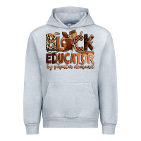 Heather Grey Black educator by popular demand Urban Hoodie - Zillion Design Studio