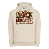 Pigment French Oak Black educator by popular demand Urban Hoodie - Zillion Design Studio