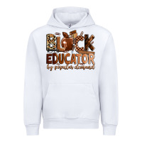 White Black educator by popular demand Urban Hoodie - Zillion Design Studio