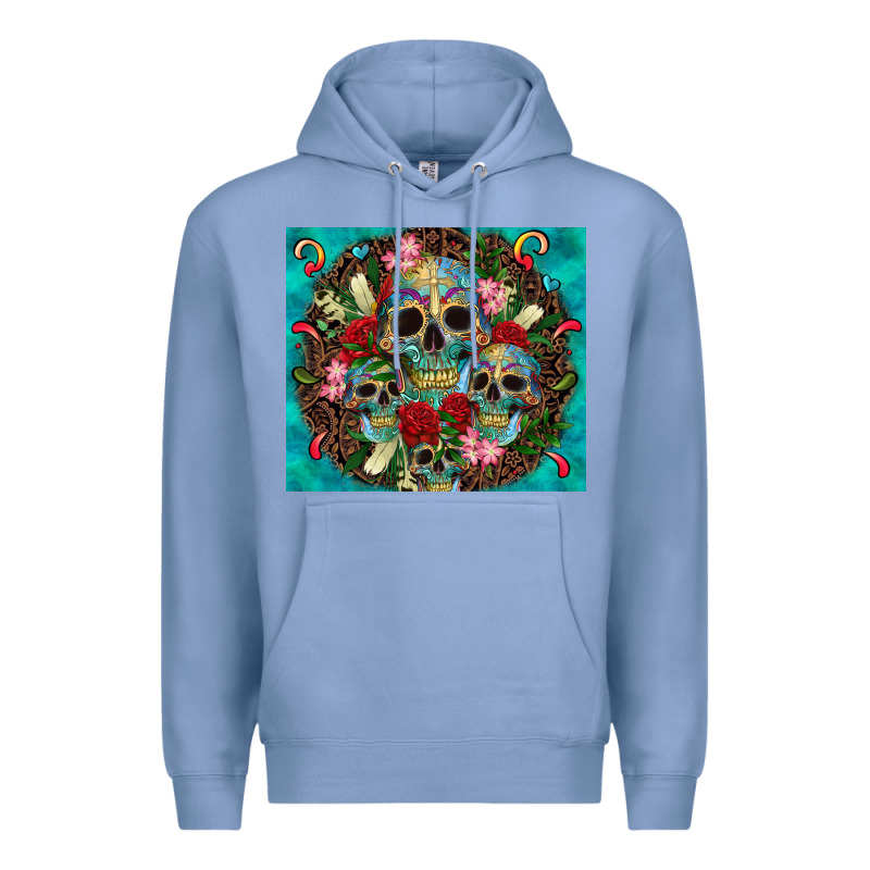 Sugar Skulls Tumbler 3 Premium Hoodie by CTS Tumbler Store | Teevron