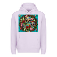 Lilac sugar skulls tumbler 3 Premium Hoodie - CTS Tumbler Store