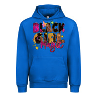 Cobalt Black girl magic Urban Hoodie - Zillion Design Studio