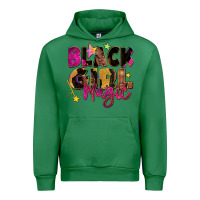 Emerald Black girl magic Urban Hoodie - Zillion Design Studio