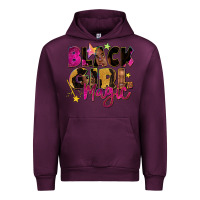 Mauve Wine Black girl magic Urban Hoodie - Zillion Design Studio