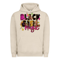 Pigment French Oak Black girl magic Urban Hoodie - Zillion Design Studio