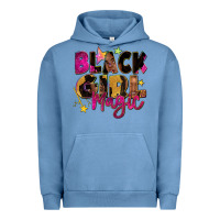 Pigment Pebble Blue Black girl magic Urban Hoodie - Zillion Design Studio