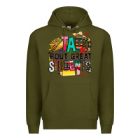 Army Green taco bout great students Premium Hoodie - CTS Tumbler Store