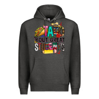 Charcoal Heather taco bout great students Premium Hoodie - CTS Tumbler Store