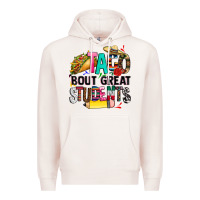 Pale Pink taco bout great students Premium Hoodie - CTS Tumbler Store