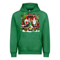 Emerald christmas gnome truck Urban Hoodie - texasbilliewilder