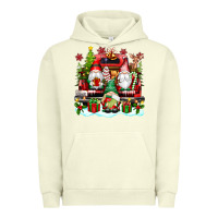 Pigment Pistachio christmas gnome truck Urban Hoodie - texasbilliewilder