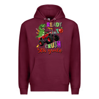 Burgundy ready to crush 5th grade Premium Hoodie - Zillion Design Studio