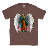 Chestnut Angel Wing Lady of Guadalupe Classic Tee - Jasminsmagicworld