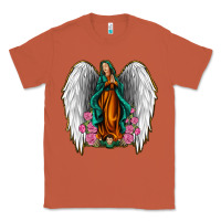 Copper Angel Wing Lady of Guadalupe Classic Tee - Jasminsmagicworld