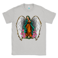 Moon Dust Angel Wing Lady of Guadalupe Classic Tee - Jasminsmagicworld