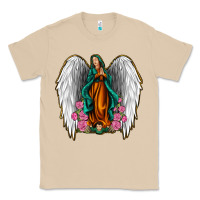 Mushroom Angel Wing Lady of Guadalupe Classic Tee - Jasminsmagicworld