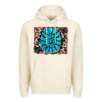 Tofu cowhide and serape gemstone background Premium Hoodie - RanaPortraitStore