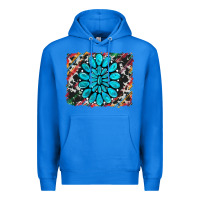 True Royal cowhide and serape gemstone background Premium Hoodie - RanaPortraitStore