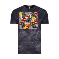 Cloud Black forklift tumbler Vintage Tee - Artiststas