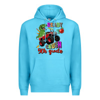 Ocean Blue ready to crush 5th grade Premium Hoodie - Zillion Design Studio