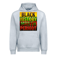 Heather Grey Black history month periodt Urban Hoodie - Zillion Design Studio