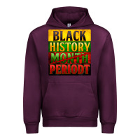 Mauve Wine Black history month periodt Urban Hoodie - Zillion Design Studio