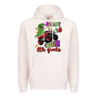 Pale Pink ready to crush 6th grade Premium Hoodie - Zillion Design Studio