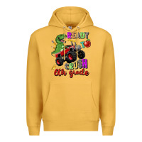 Mustard ready to crush 6th grade Premium Hoodie - Zillion Design Studio