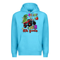Ocean Blue ready to crush 6th grade Premium Hoodie - Zillion Design Studio