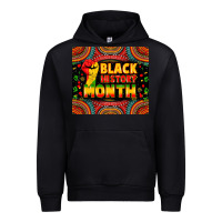 Black Black History Month Urban Hoodie - Zillion Design Studio