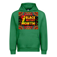 Emerald Black History Month Urban Hoodie - Zillion Design Studio