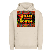 Pigment French Oak Black History Month Urban Hoodie - Zillion Design Studio