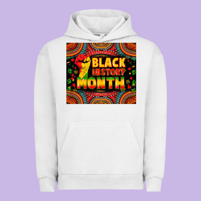 Black History Month Urban Hoodie Designed By Zillion Design Studio