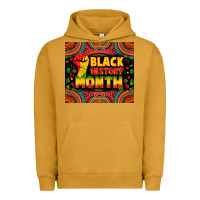 Pigment Peanut Butter Black History Month Urban Hoodie - Zillion Design Studio