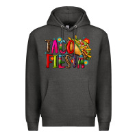 Charcoal Heather taco fiesta Premium Hoodie - CTS Tumbler Store