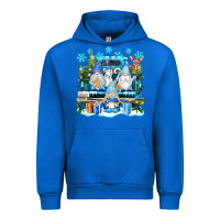 Cobalt snowman gnome truck Urban Hoodie - texasbilliewilder