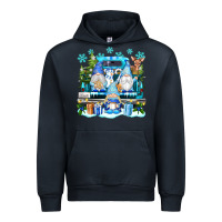 Navy snowman gnome truck Urban Hoodie - texasbilliewilder