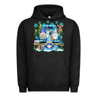 Pigment Black snowman gnome truck Urban Hoodie - texasbilliewilder