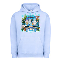 Pigment Grape Ice snowman gnome truck Urban Hoodie - texasbilliewilder