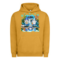 Pigment Peanut Butter snowman gnome truck Urban Hoodie - texasbilliewilder