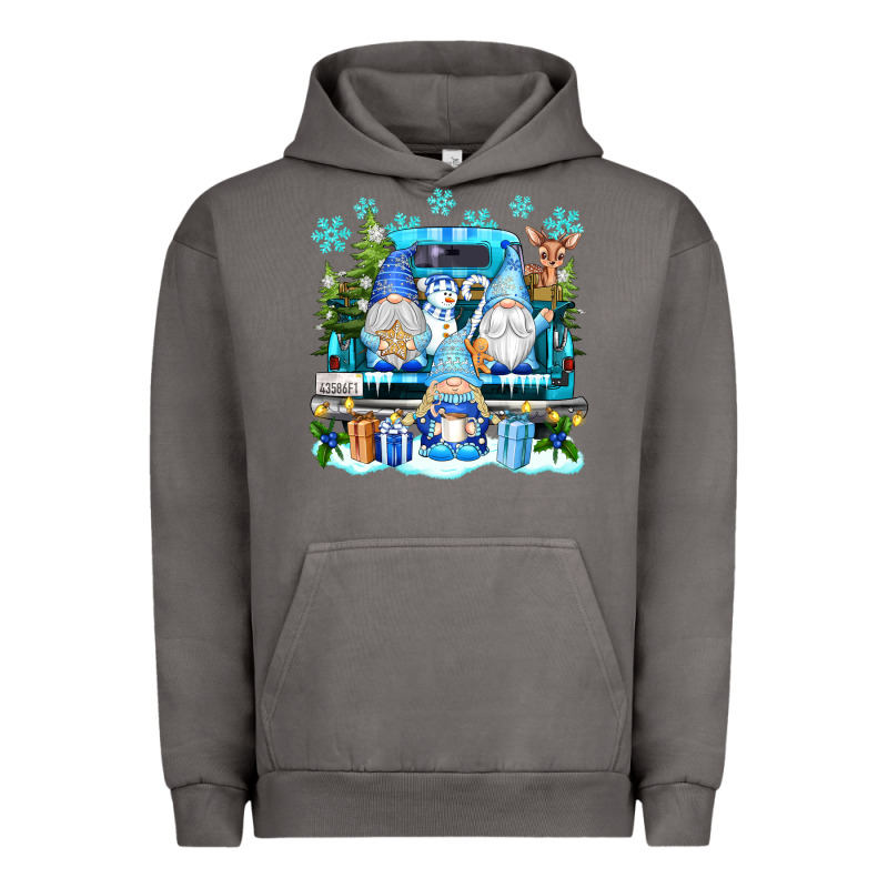 Snowman Gnome Truck Urban Hoodie by texasbilliewilder | Teevron