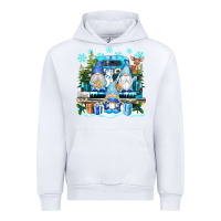 White snowman gnome truck Urban Hoodie - texasbilliewilder