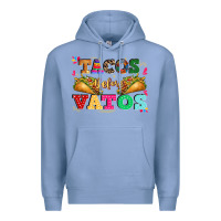 Colony Blue tacos before vatos Premium Hoodie - CTS Tumbler Store